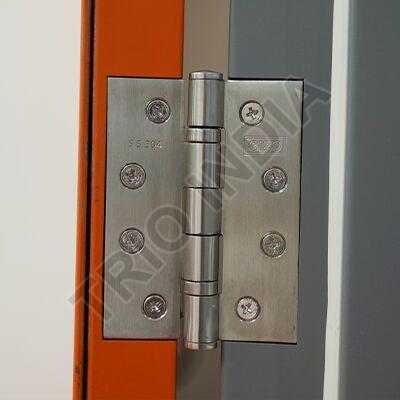 Grey Polished Metal Door Hinge, Size : Standard