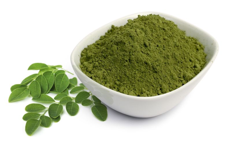 Green Organic Moringa Leaf Powder, for Medicines Products, Packaging Type : Plastic Packet