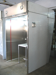 dispensing booth