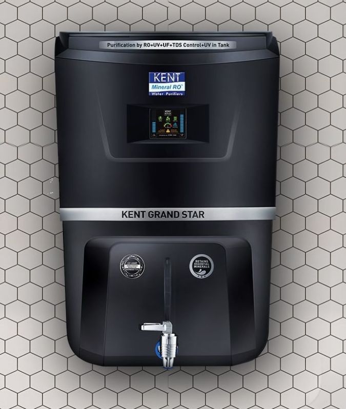 Kent Grand Star-B Water Purifier, Color : Black