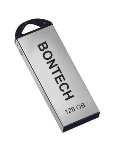 Bontech 128 GB Pen Drive, for Data Storage, Color : Silver