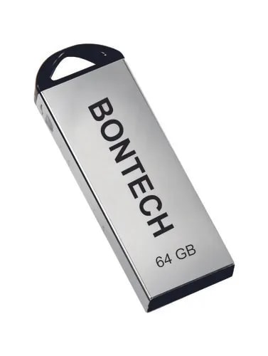 Silver Bontech 64 GB Pen Drive, for Data Storage