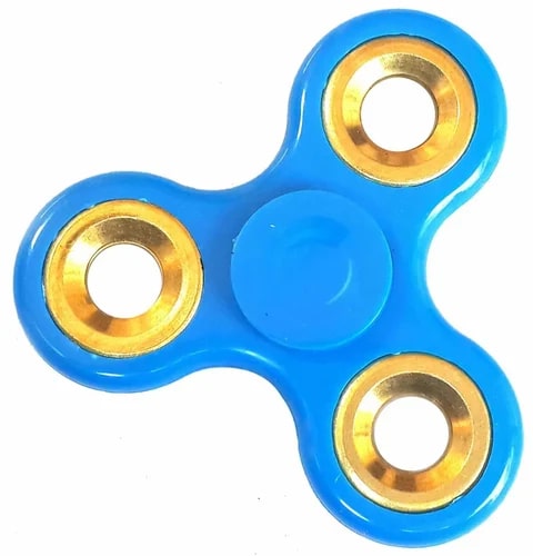 Polished Metal Fidget Spinner, Size : Standard