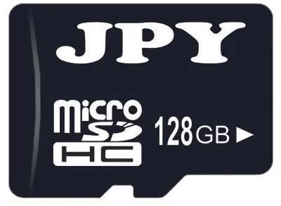 Black JPY 128 GB Memory Card, for Mobile, Size : Standard