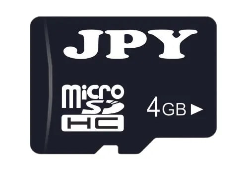 JPY 4 GB Memory Card, Size : Standard
