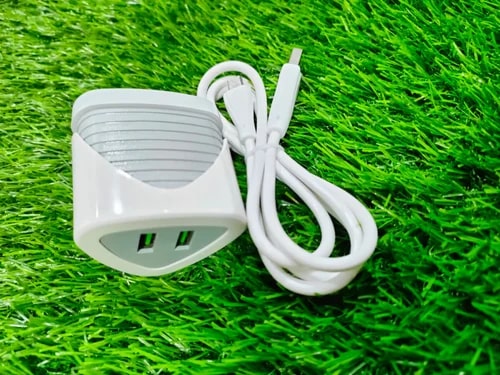 JYP White Mobile Phone Charger, Output Voltage : 6-12vdc