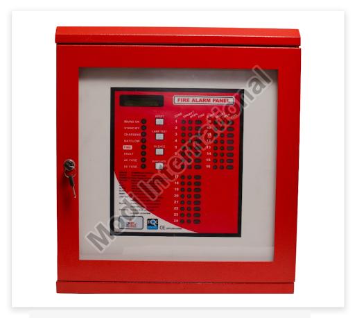 Red 24 Zone Fire Alarm Panels