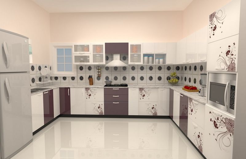 Polished Sheesam Wood Morden Ever Fresh Modualr Kitchen, For Home, Restaurent, Feature : Accurate Dimension