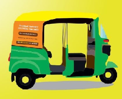 Auto Rickshaw Branding