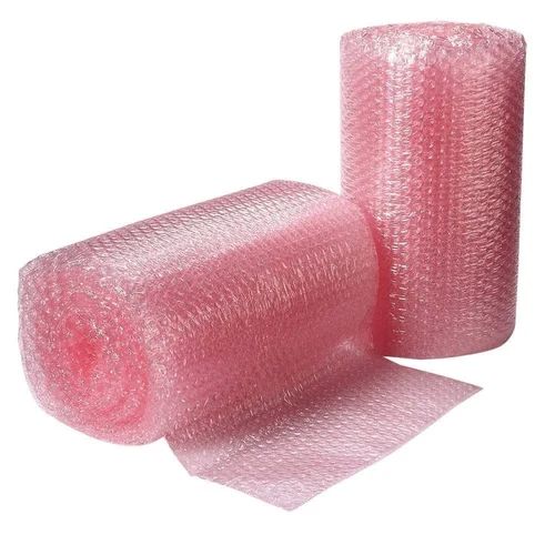Plastic Anti Static Bubble Roll, Color : Pink