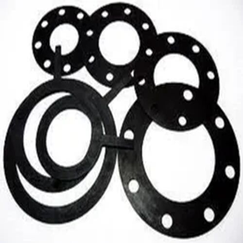 Black Round Nitrile Rubber Gasket, for Industrial, Size : 4-6 Inch