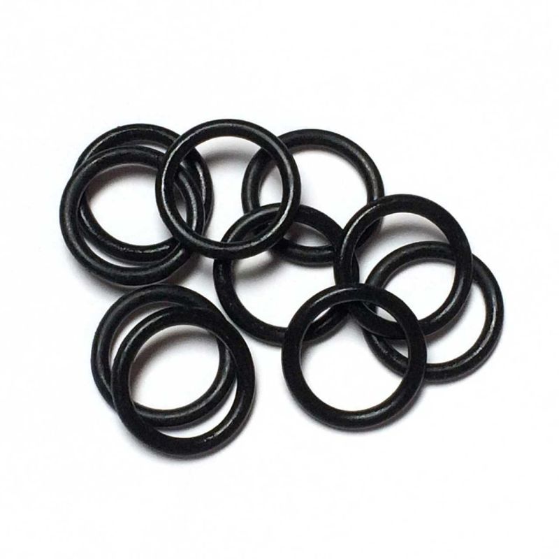 Black Round Nitrile Rubber O Ring, for Industrial Use, Size : All Sizes