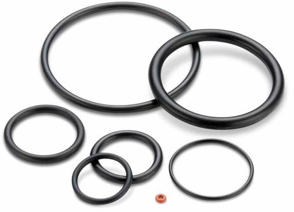 Black Round Rubber Quad Ring, for Industrial Use, Size : All Sizes