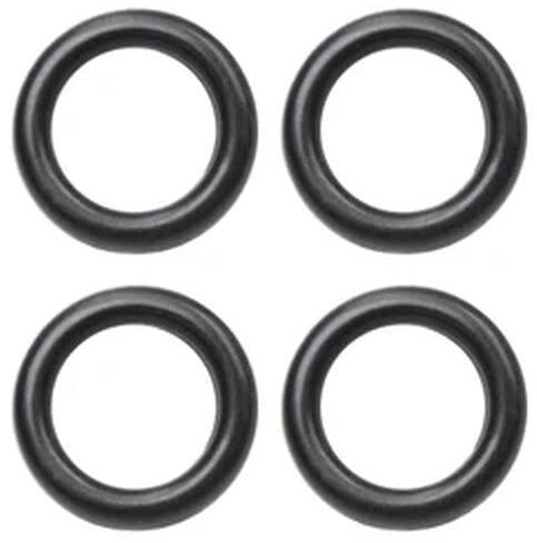 Black Round Silicone Rubber O Ring, for Industrial Use, Size : 8 mm