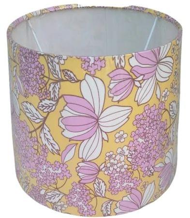 Floral Printed Cotton Lamp Shade