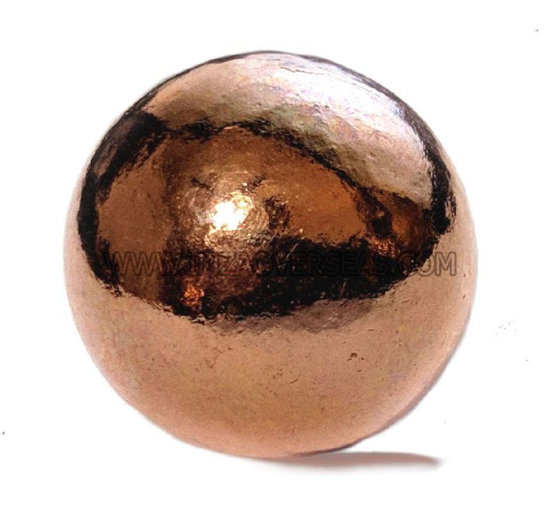 Round Shape Copper Decorative Ball, for Events, Parties, Weddinhs, Feature : Durable, Eco-Friendly