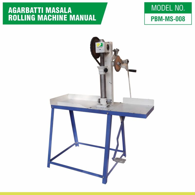 Blue Agarbatti Masala Rolling Machine Manual