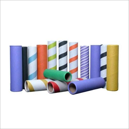 Printed Non Laminated Textile Paper Tube, Filling capacity : 100-150mtr