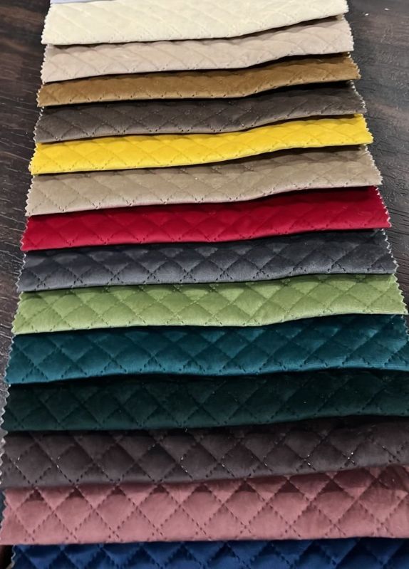 Multicolor Plain Holland Velvet Fabric, for Garments, Packaging Type : Roll