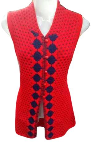 Ladies Sleeveless Sweater, Occasion : Casual Wear, Party Wear
