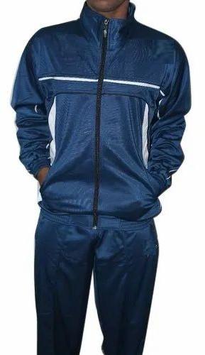 Men Polyester Track Suit, Style : Tracksuit Set