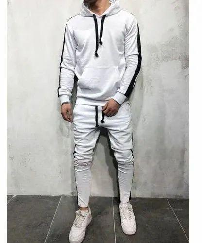 Plain Mens Cotton Track Suit, Style : Tracksuit Set