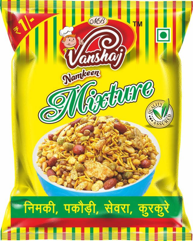 Vanshaj Mixture Namkeen, for Snacks, Taste : Spicy
