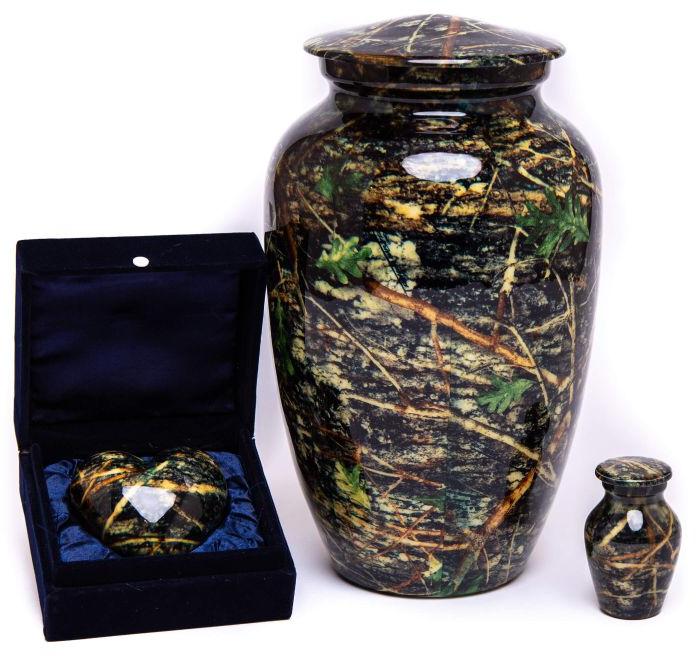 Golden Round Printed Polished Aluminium Urns, For Decoration Use, Feature : Attractive Designs