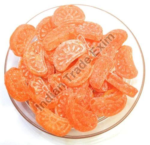 Orange Flavour Candy, Feature : Easy To Digest, Hygienically Packed