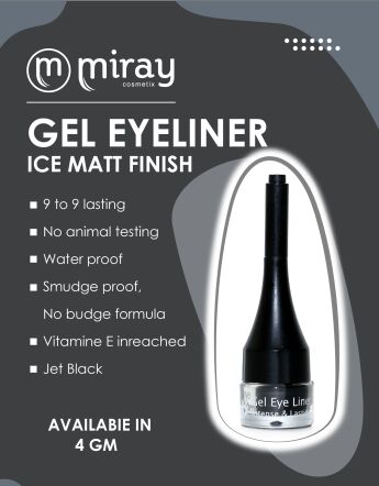 Miray Gel Eyeliner, Length : 6-8inch
