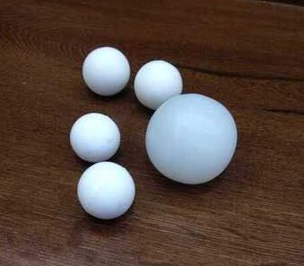 White Round PTFE Balls, for Industrial, Size : Standard