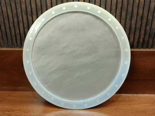 Grey Round Plain Metal Sifter Sieve, for Industrial, Size : Standard