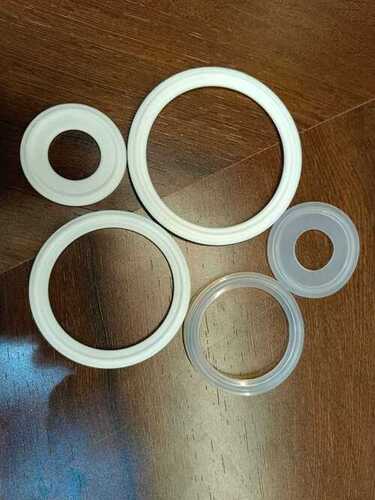 Round Polished Viton Rubber Gaskets, for Industrial, Size : Standard