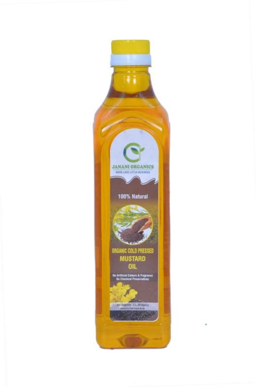 Organic Cold Pressed Mustard Oil