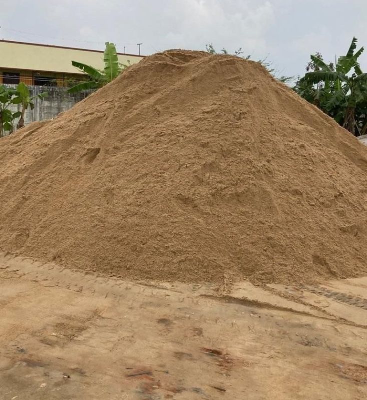 Brow Processed Sand, for Construction, Form : Dust
