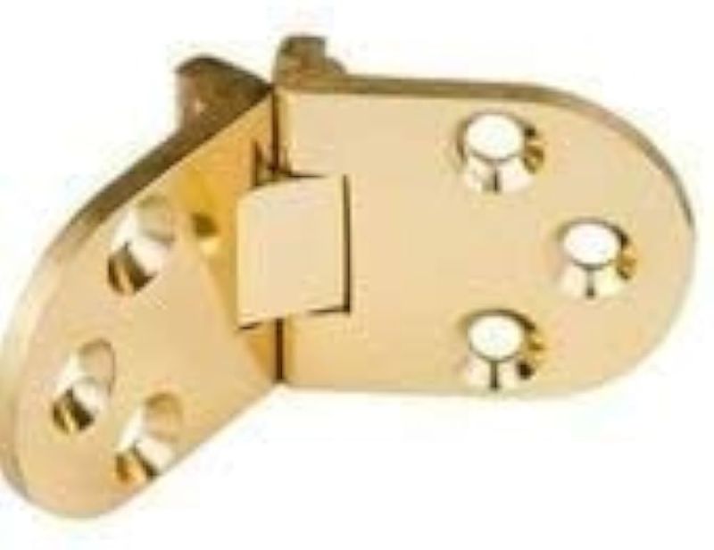 Golden Polished Brass Butler Tray Hinge