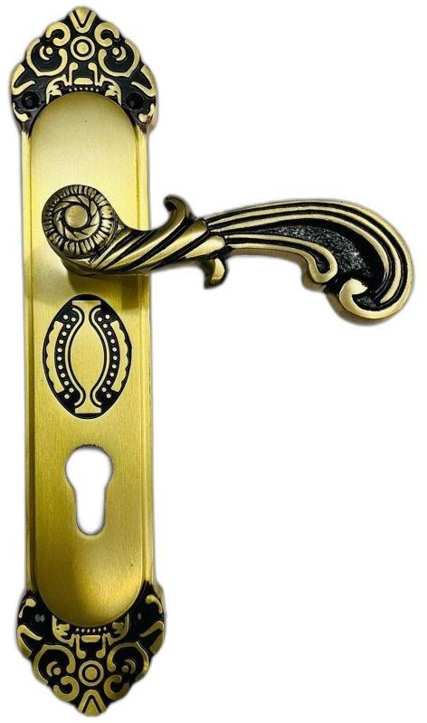 Golden Polished Mortice Brass Door Handle