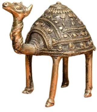 Antique Tribal Craft Camel Showpiece