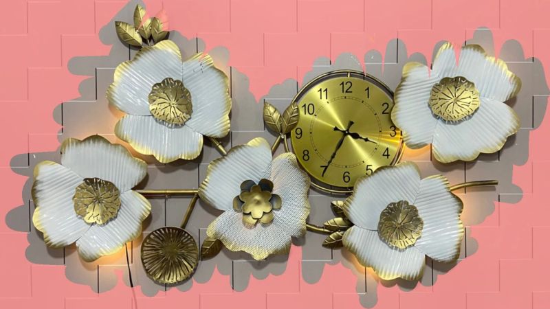 Iron Wall Decorative Clock