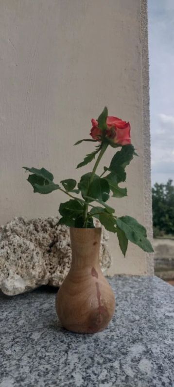 Wooden Flower Pot