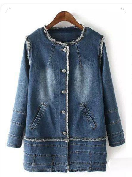 Ladies Long Denim Jacket, Feature : Easily Washable, Comfortable, Anti-Wrinkle, Skin Friendly, Stylish