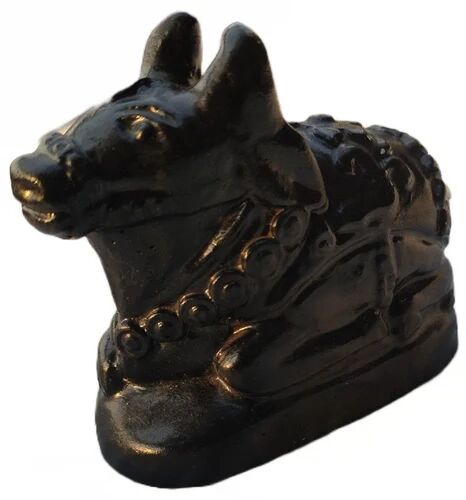 Black Marble Nandi Statue