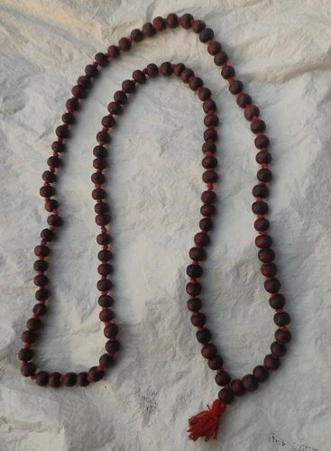 Brown Sandalwood Beads Mala, for Religious Use, Gender : Unisex