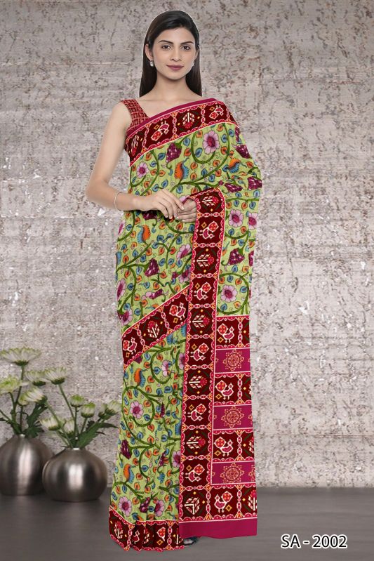 Unstitched Digital Printed New Sarees, Technics : Machine Made, Age ...