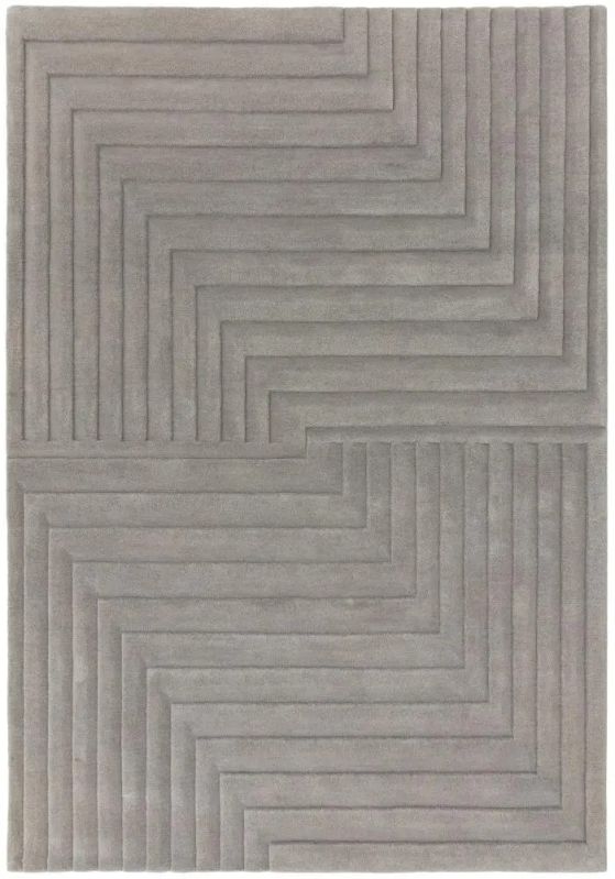 Grey Hand Tufted Rug