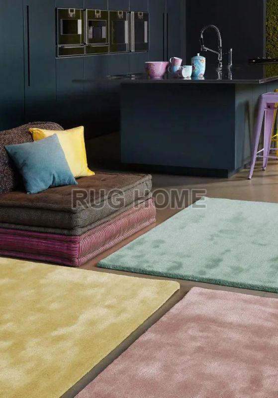 Rectangular Aran Pastel Hand Tufted Rug, for Home, Office, Hotel, Size : 5x8 Feet