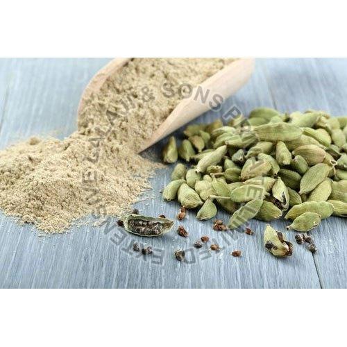 Natural Green Cardamom Powder, for Cooking Use, Shelf Life : 6 Months