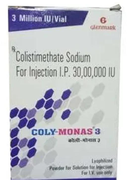 Coly Monas 3 Injection, Composition : Colistimethate Sodium