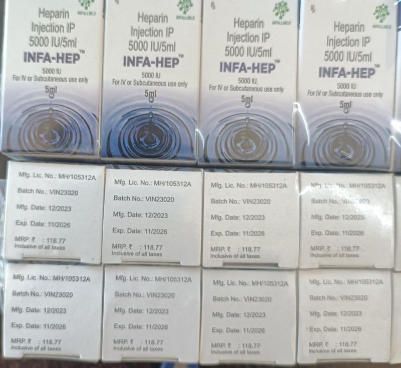 Infa-Hep 5000 IU/5 ml Injection