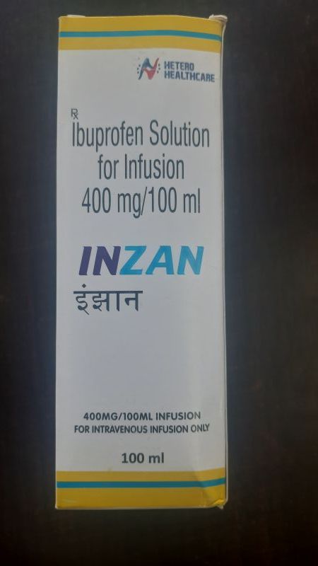 Liquid Inzan 400mg Injection, For Pain-relieving Medicine, Medicine Type : Allopathic